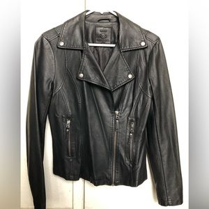 Max Studio Faux Leather Jacket